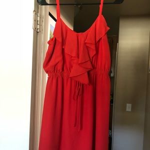 Forever 21 size L burnt orange dress!